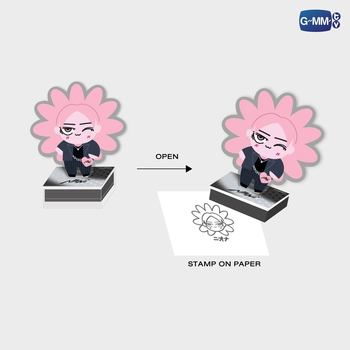 FF26-030 NEONA ACRYLIC STAMPY STAND