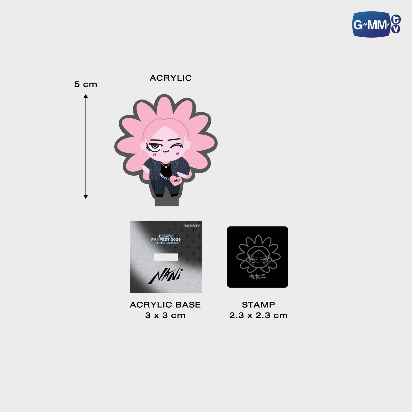 FF26-030 NEONA ACRYLIC STAMPY STAND