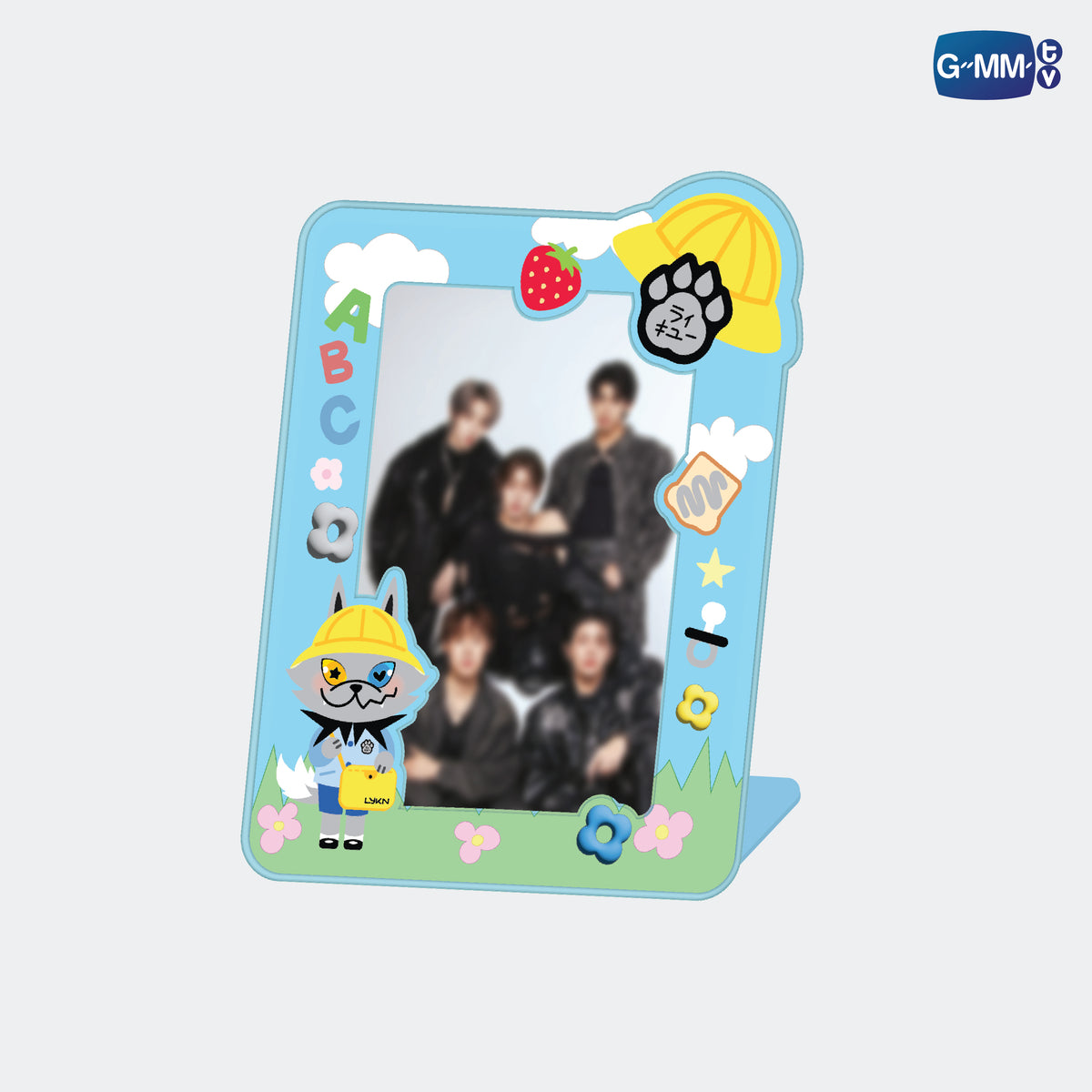 LYKNOS26-035 LYKYOU CARD HOLDER STAND WITH PHOTOCARD