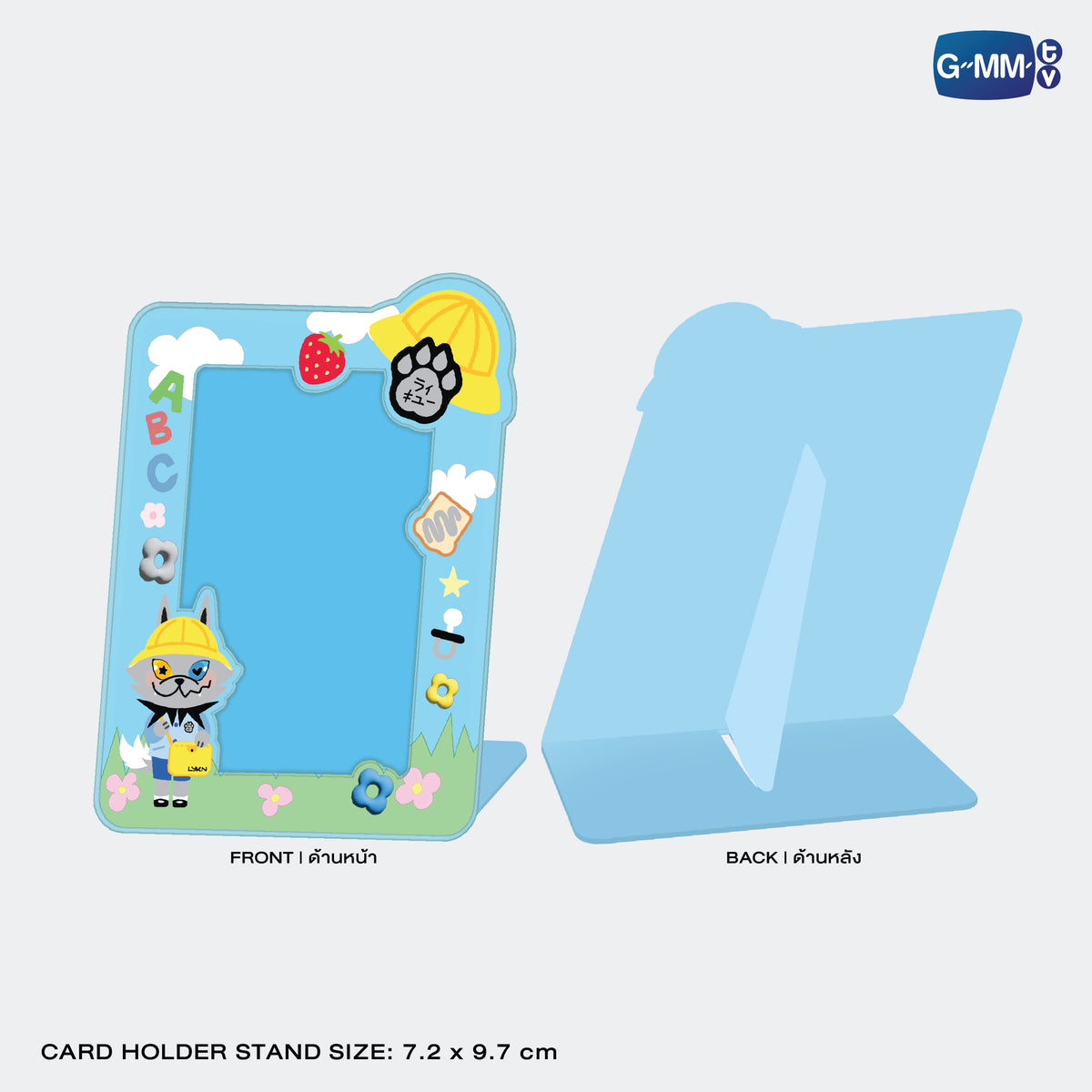 LYKNOS26-035 LYKYOU CARD HOLDER STAND WITH PHOTOCARD
