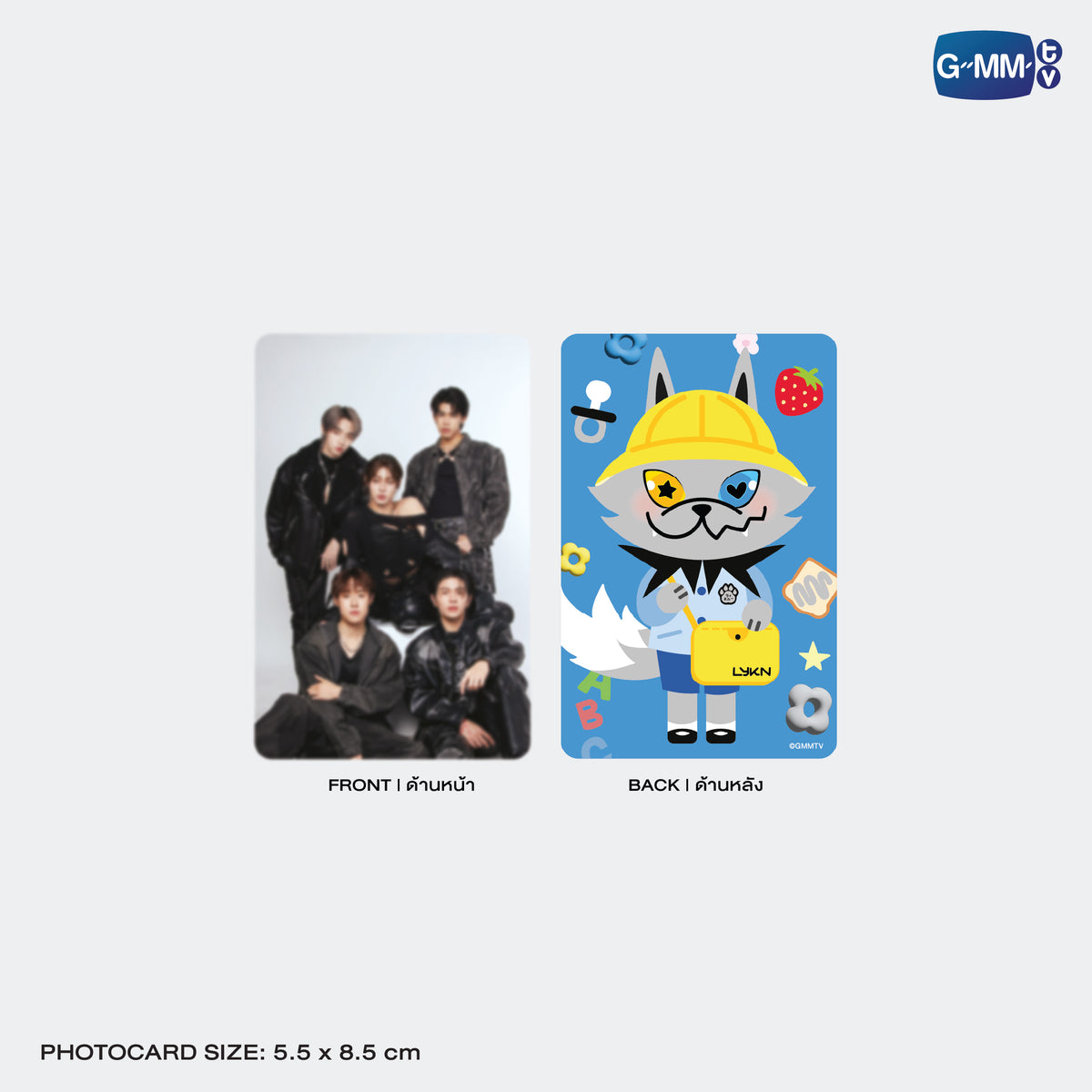 LYKNOS26-035 LYKYOU CARD HOLDER STAND WITH PHOTOCARD