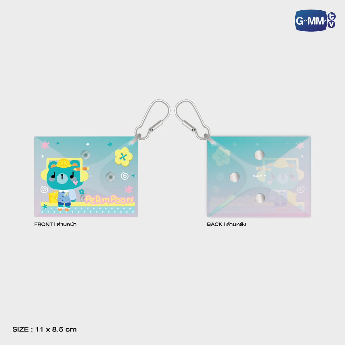 FANDAY36-144 Permpoon Mini Clear Pouch | Local Character Carnival in Gunma 2026