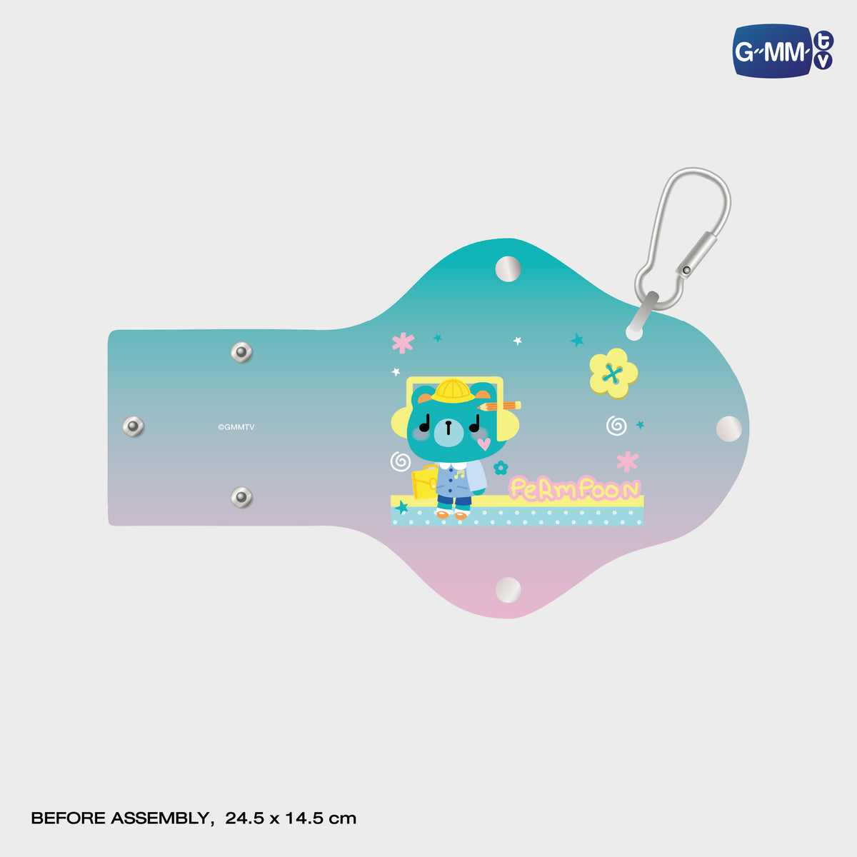FANDAY36-144 Permpoon Mini Clear Pouch | Local Character Carnival in Gunma 2026
