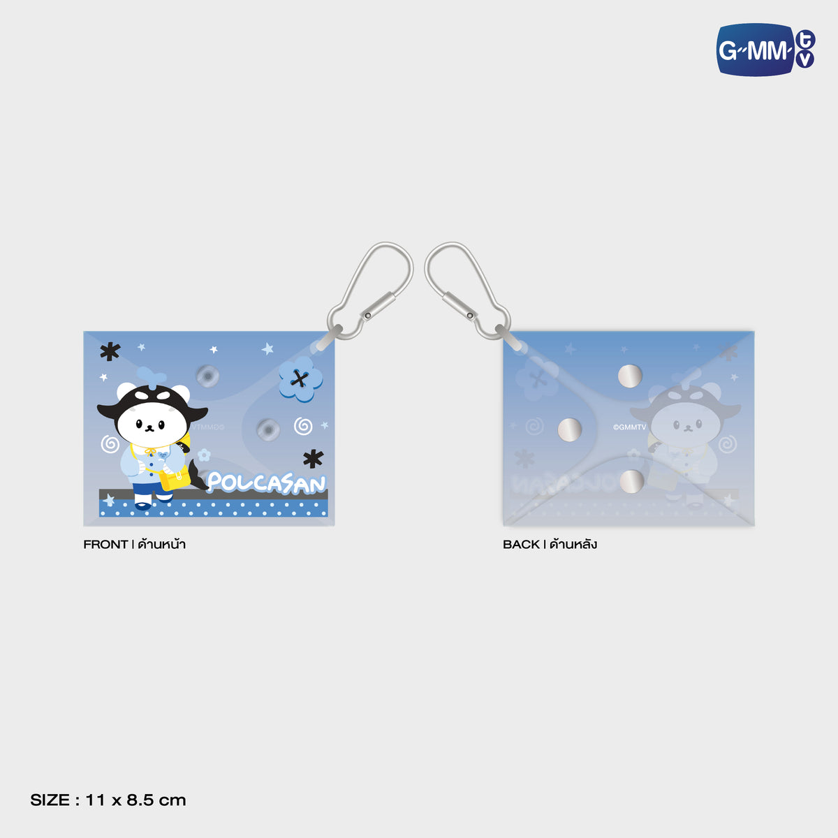 FANDAY36-143 Polcasan Mini Clear Pouch | Local Character Carnival in Gunma 2026