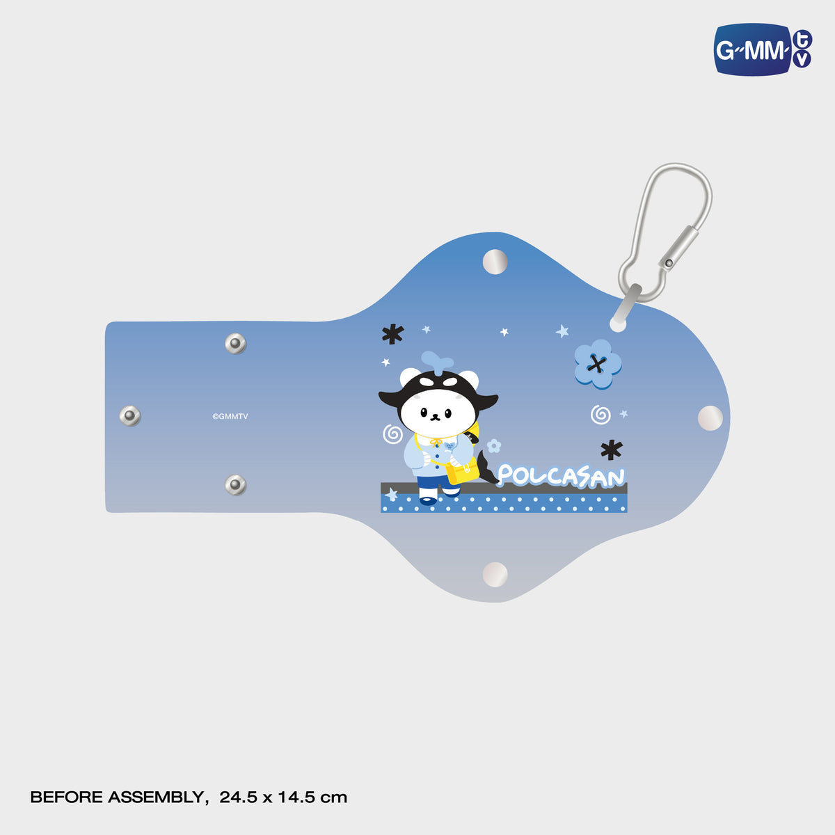 FANDAY36-143 Polcasan Mini Clear Pouch | Local Character Carnival in Gunma 2026