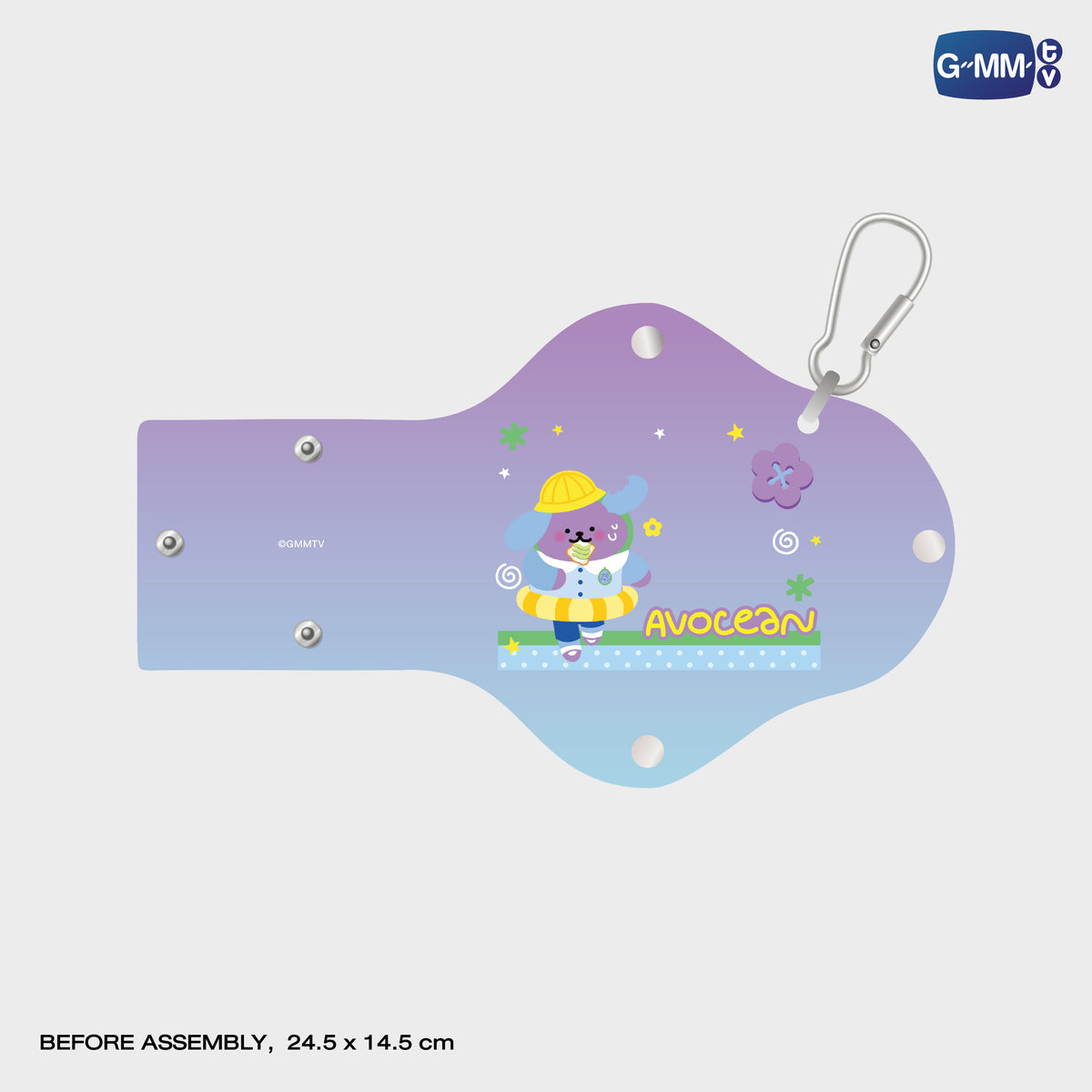 FANDAY36-145 Avocean Mini Clear Pouch | Local Character Carnival in Gunma 2026