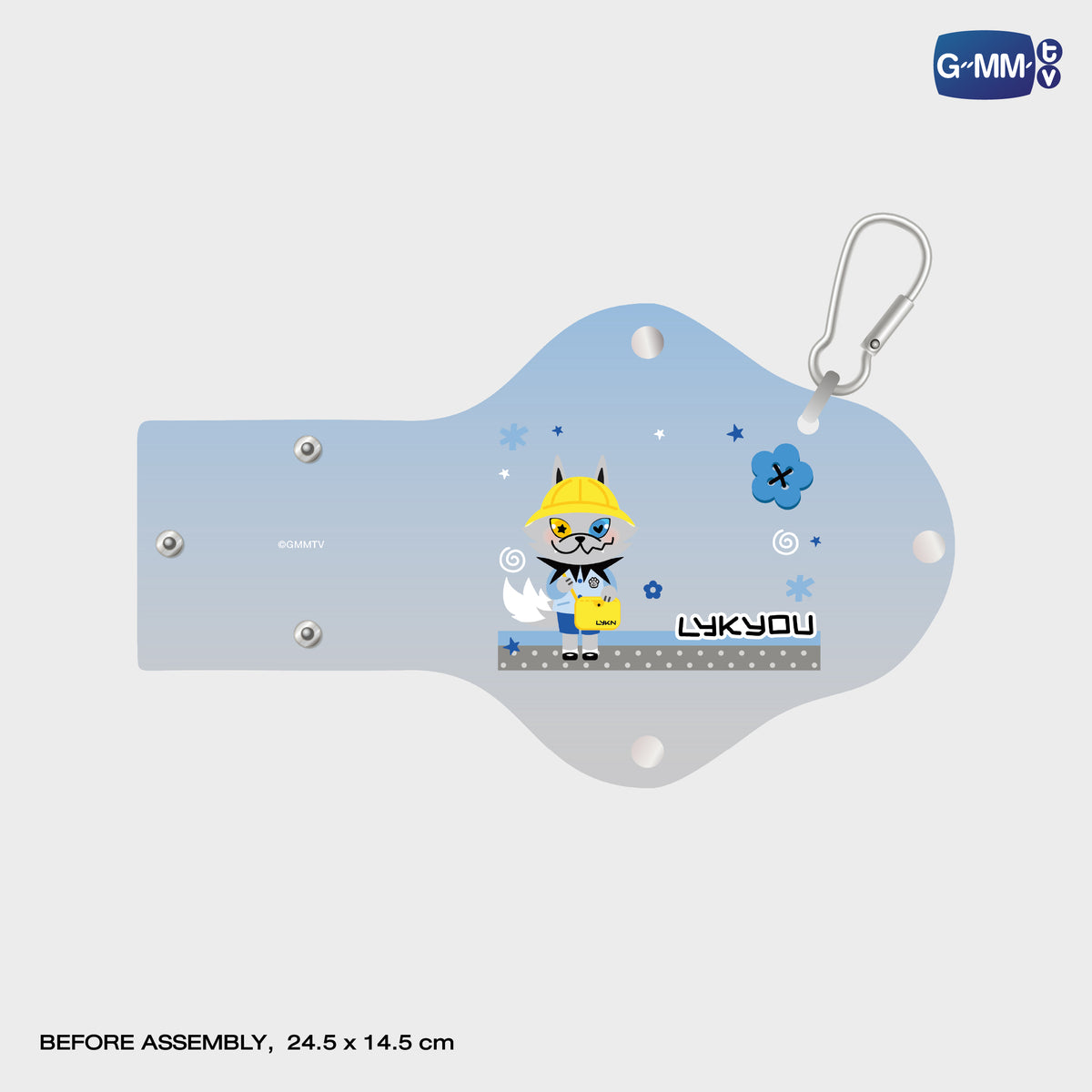 FANDAY36-148 Lykyou Mini Clear Pouch | Local Character Carnival in Gunma 2026