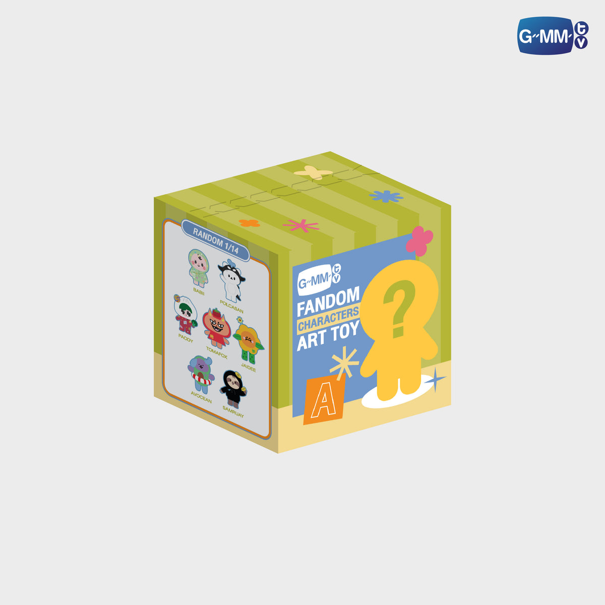 FANDAY36-003 FANDOM CHARACTER ART TOY - SINGLE BOX (SET A) (Art toy whole set A = 14)
