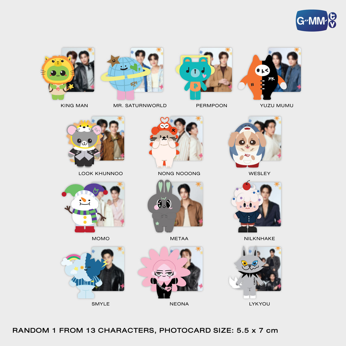 FANDAY36-004 FANDOM CHARACTER ART TOY - SINGLE BOX (SET B) (Art toy whole set B = 13)