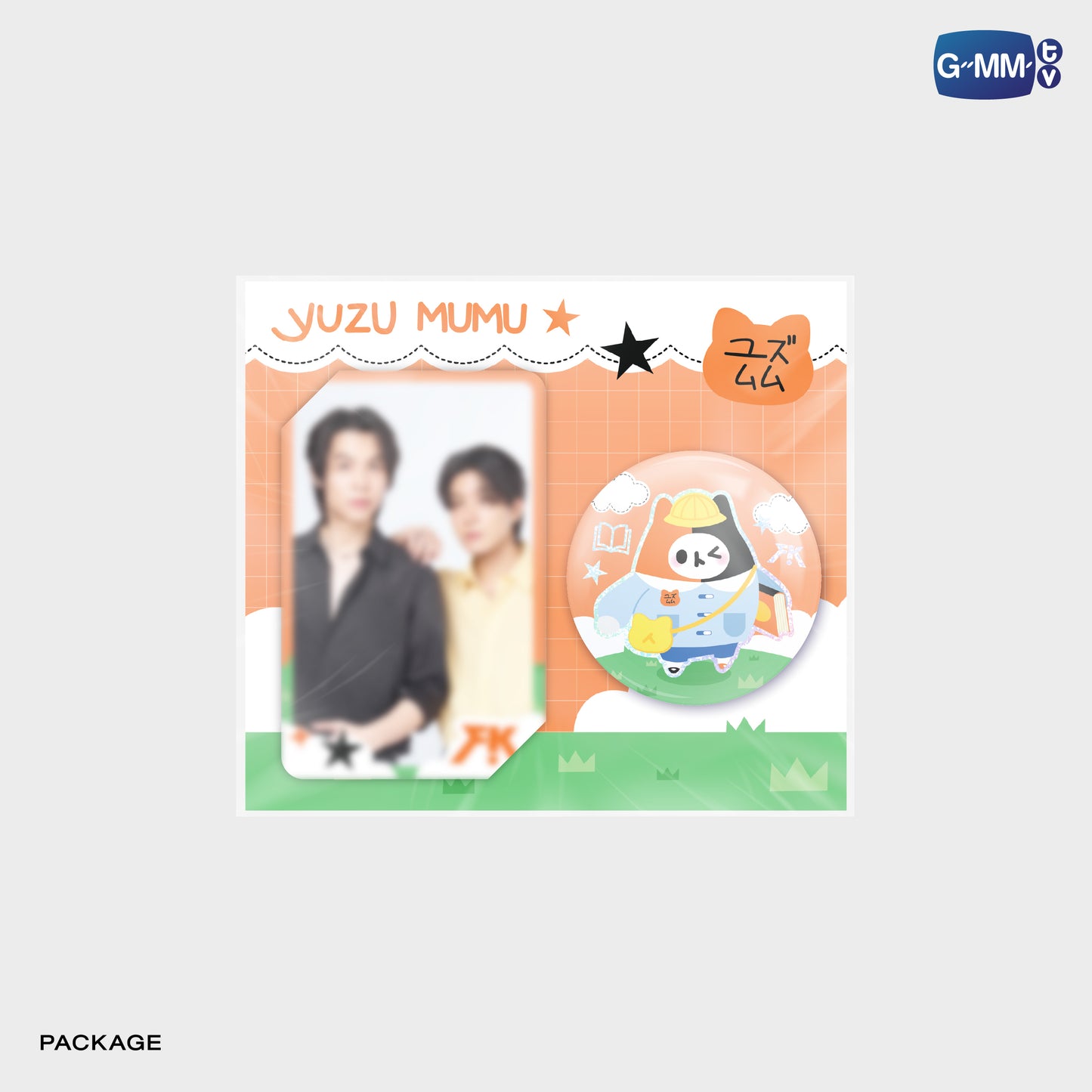 JPMY26-349 YUZU MUMU HOLOGRAM PIN