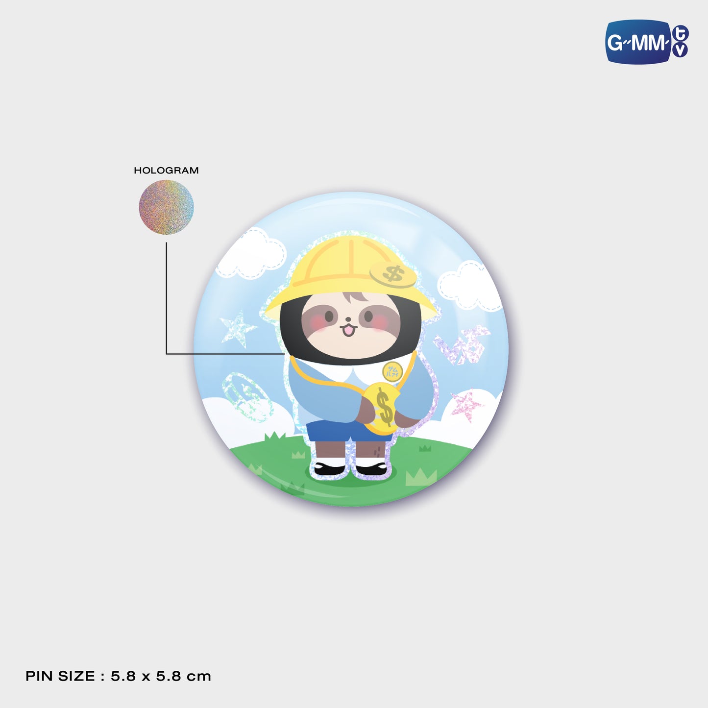 JPMY26-351 SAMRUAY HOLOGRAM PIN