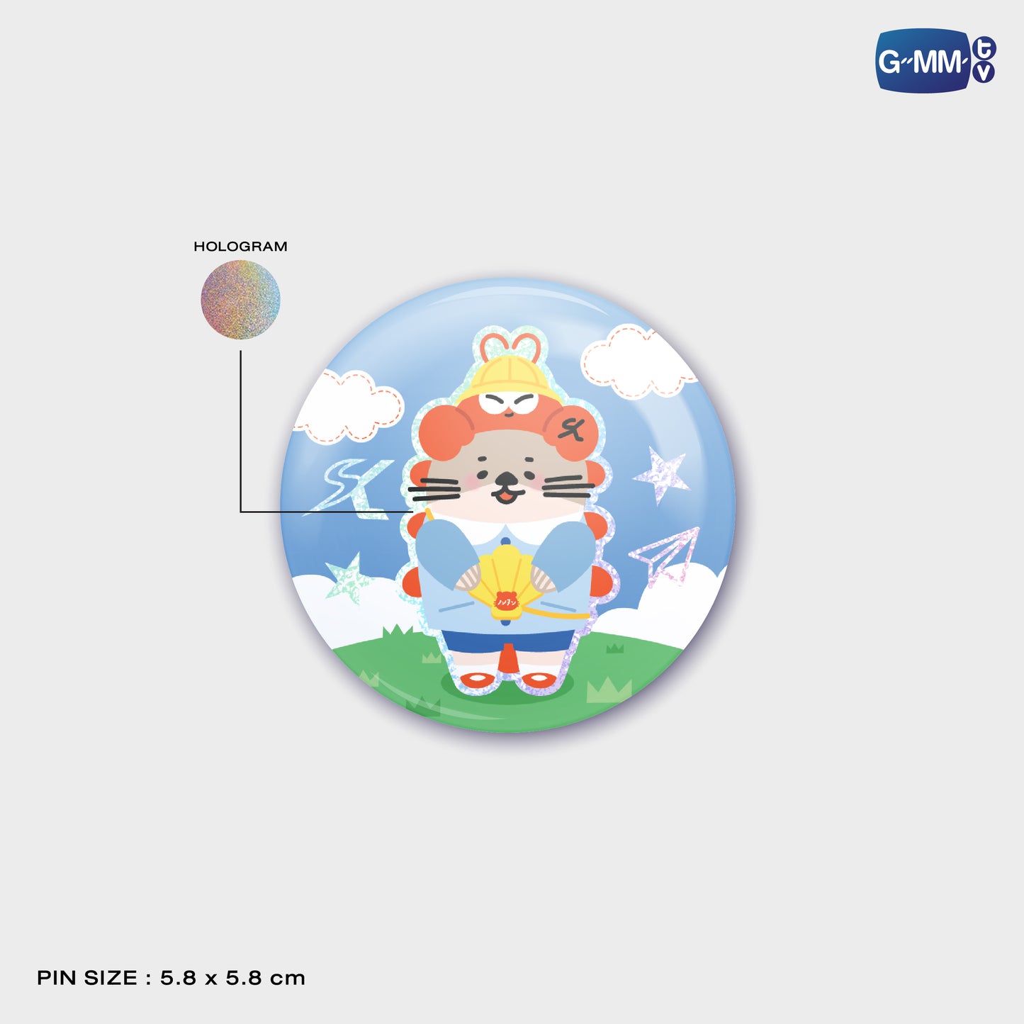 JPMY26-352 NONG NOOONG HOLOGRAM PIN