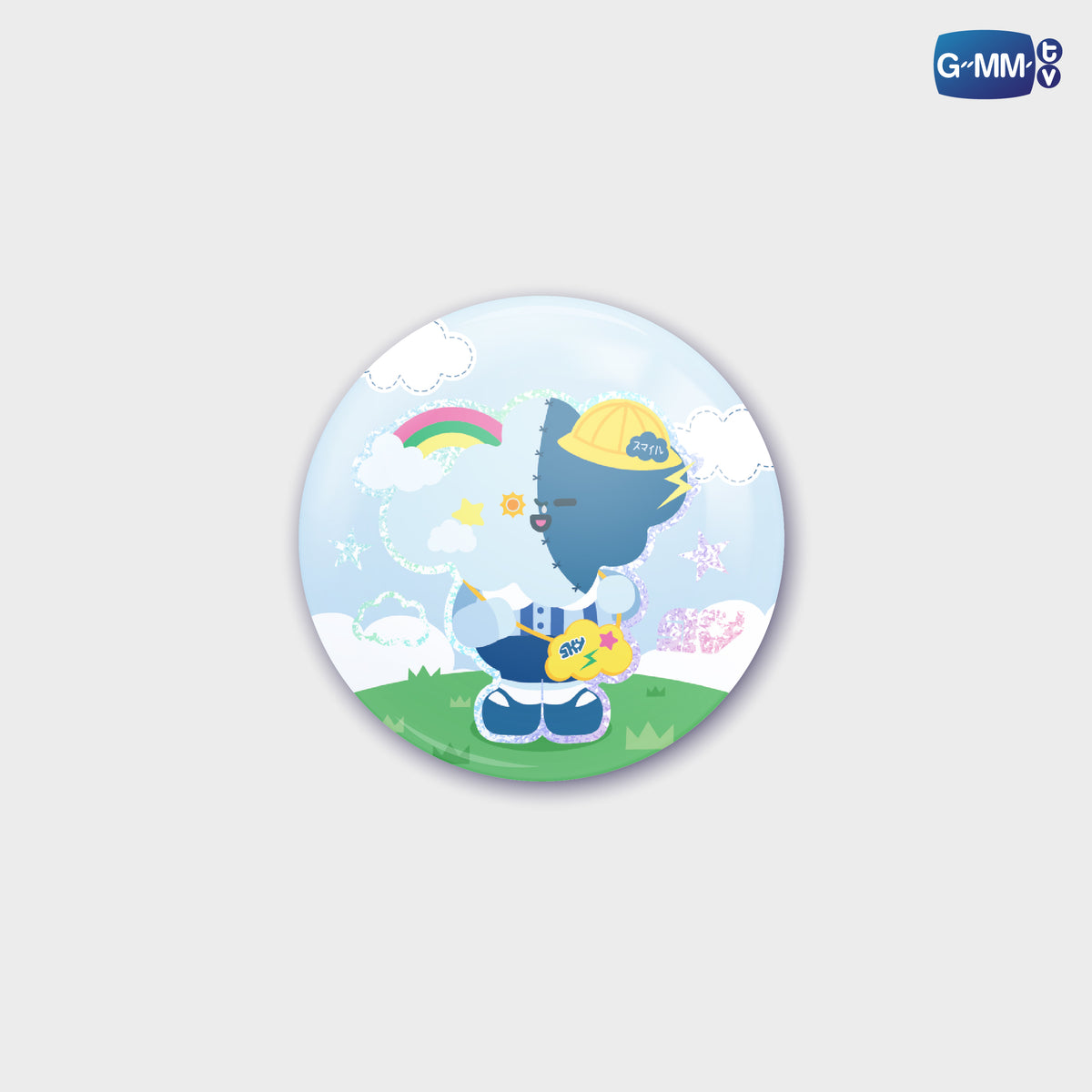 FANDAY36-073 SMYLE HOLOGRAM PIN