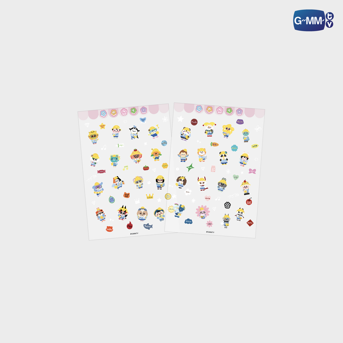 FANDAY36-005 GMMTV Fandom Character Sticker Set | Local Character Carnival in Gunma 2026 