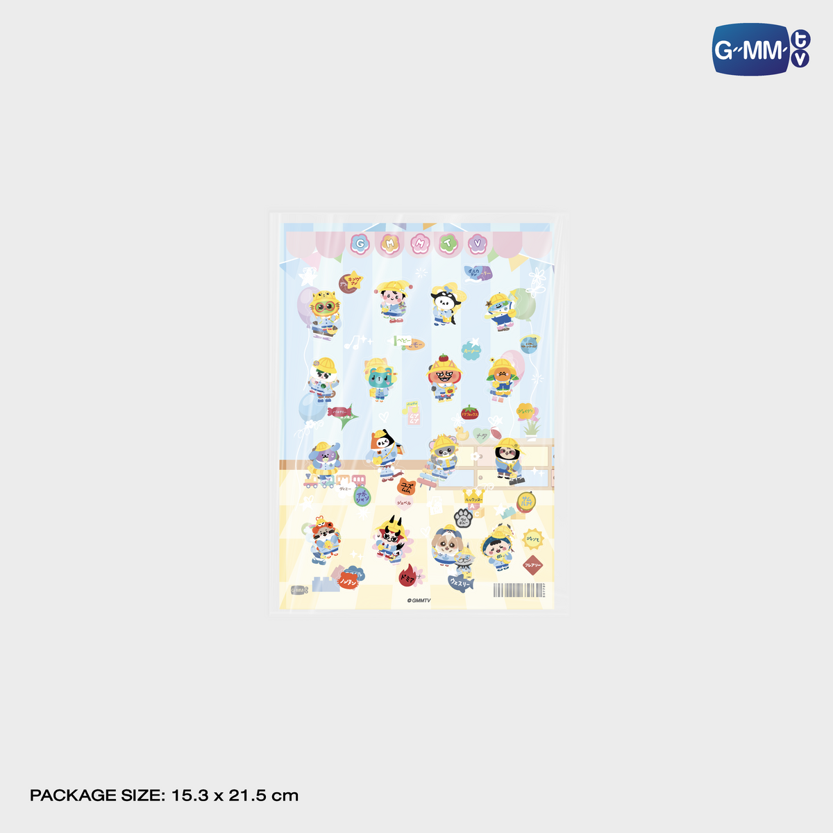 FANDAY36-005 GMMTV Fandom Character Sticker Set | Local Character Carnival in Gunma 2026 