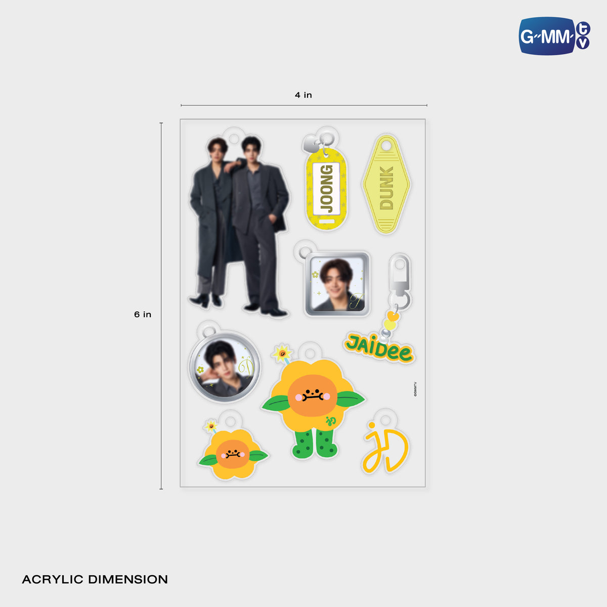 FANDAY36-055 JOONGDUNK DIY ACRYLIC KEYCHAIN | GMMTV FANFEST 2026 LIVE IN JAPAN