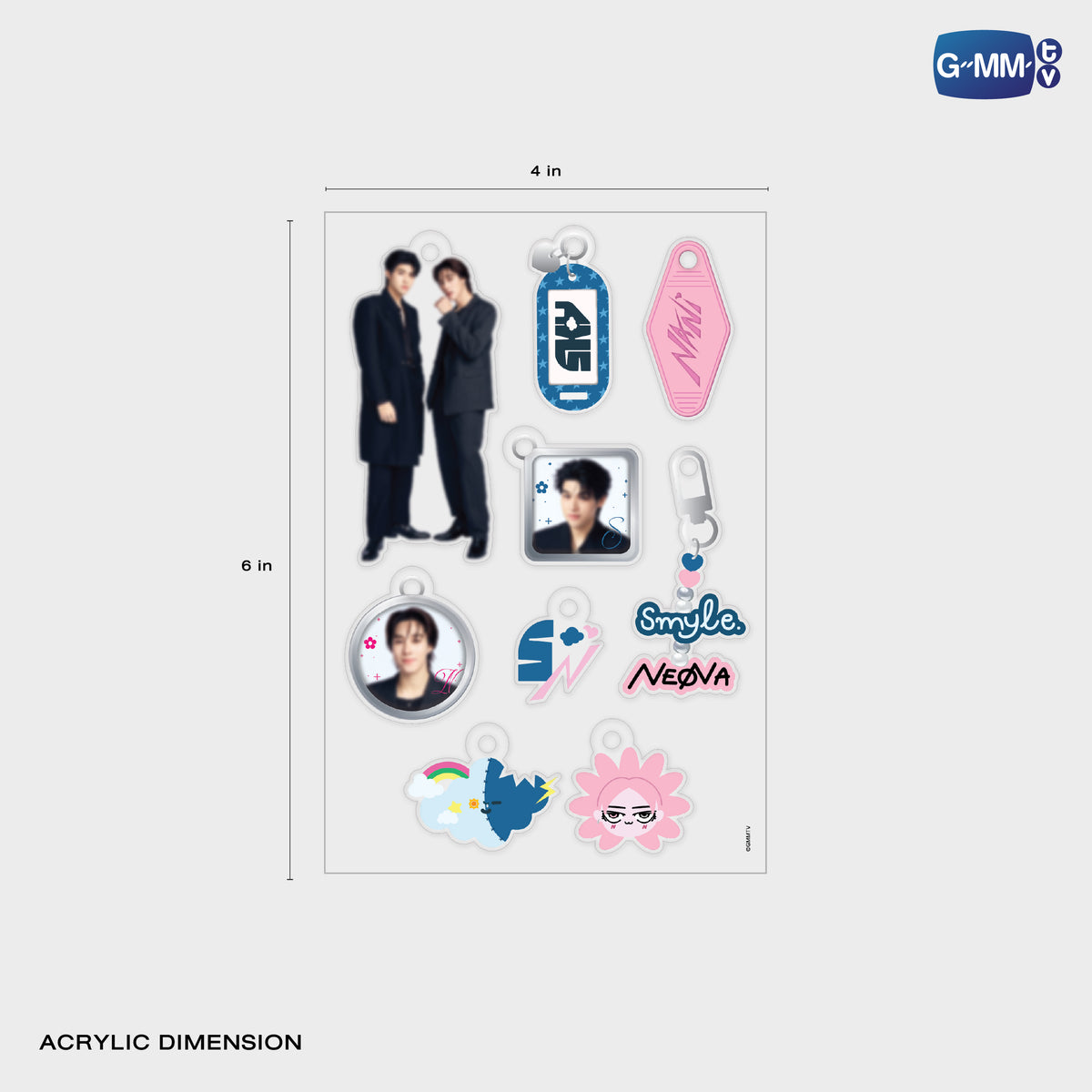 FANDAY36-056 SKYNANI DIY ACRYLIC KEYCHAIN | GMMTV FANFEST 2026 LIVE IN JAPAN