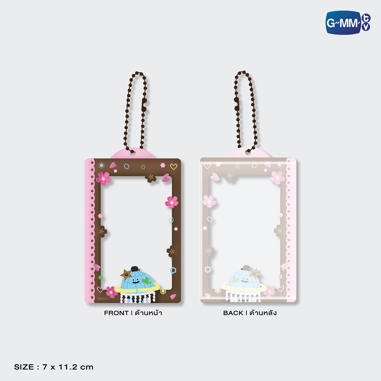 JPMY26-263 MR. SATURNWORLD CARD HOLDER WITH EARTHMIX PHOTOCARD