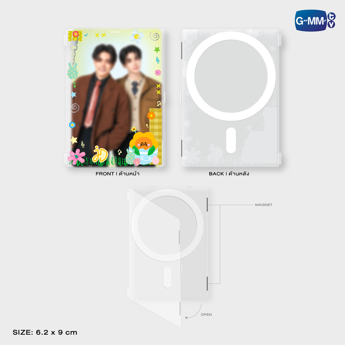 FANDAY36-033 JAIDEE MAGNETIC CARD HOLDER WITH PHOTOCARD