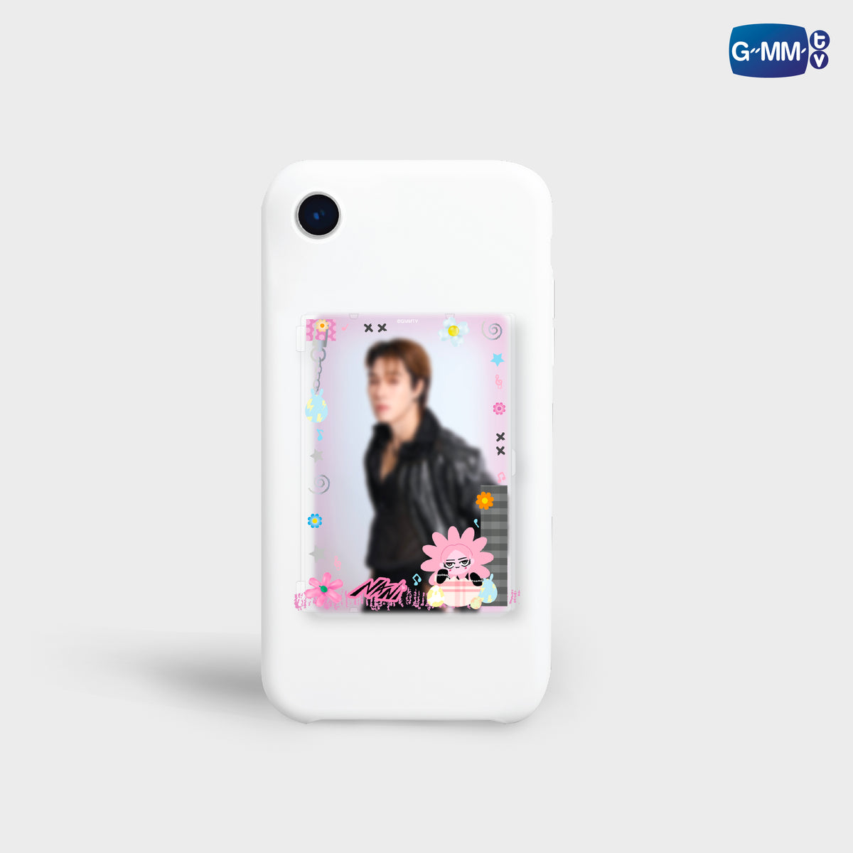 FANDAY36-036 NEONA MAGNETIC CARD HOLDER WITH PHOTOCARD