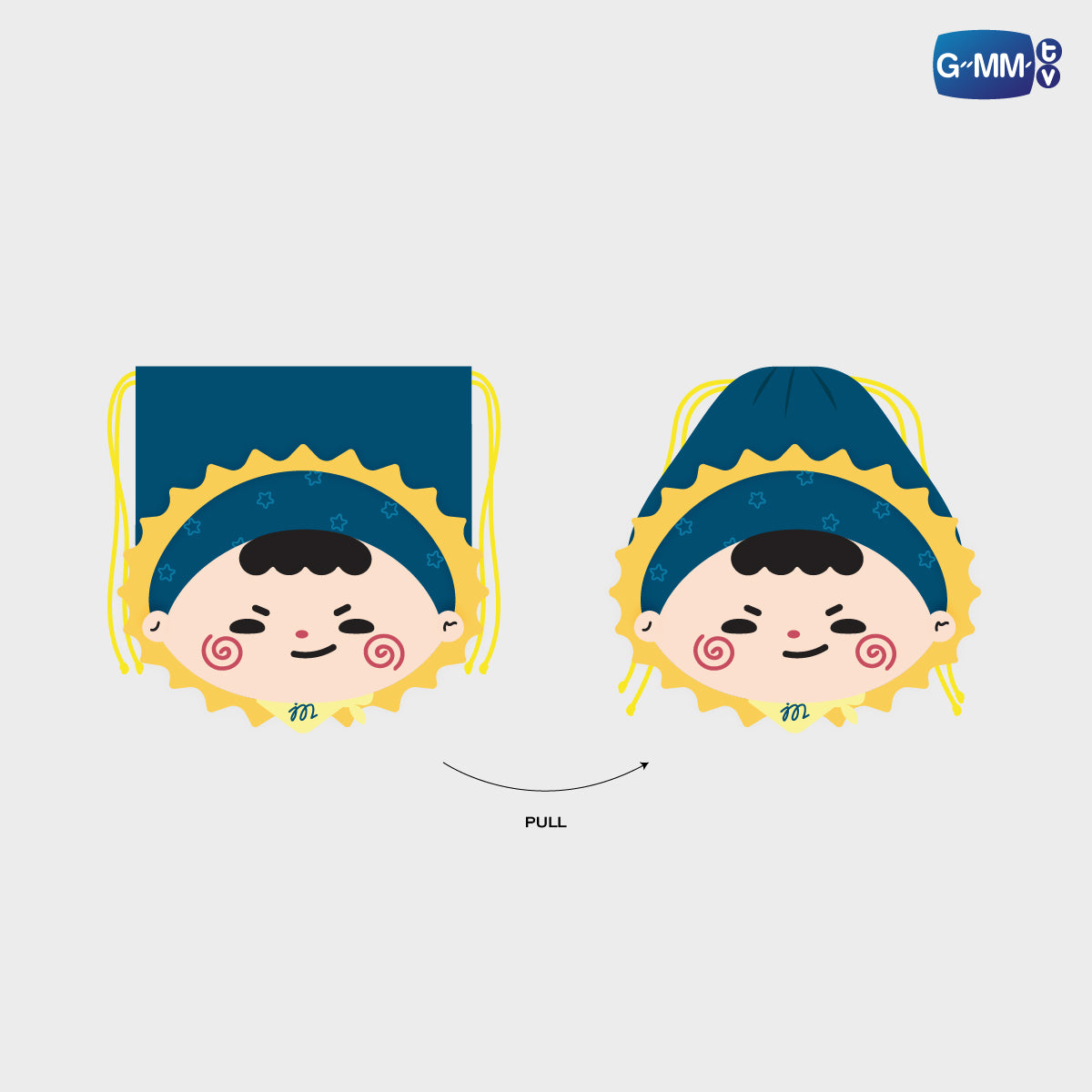 FANDAY36-094 JUMMO DRAWSTRING POUCH