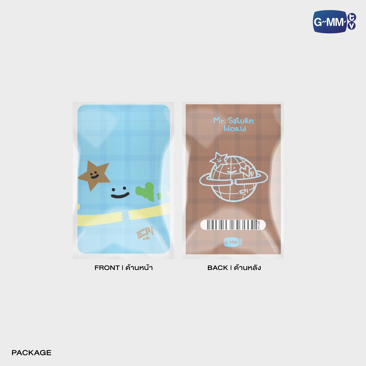 JPMY26-159 MR. SATURNWORLD GMMTV FANDOM CHARACTER DRAWSTRING BAG
