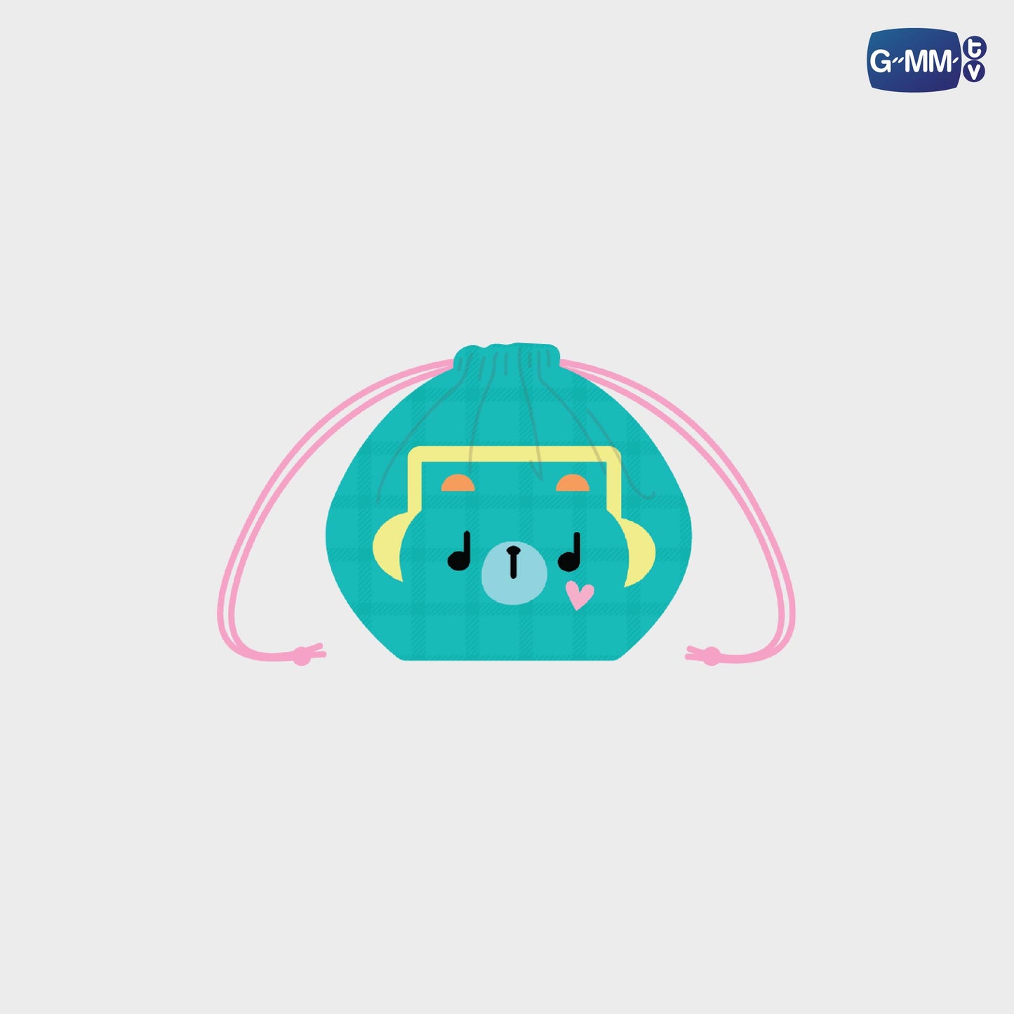 JPMY26-161 PERMPOON GMMTV FANDOM CHARACTER DRAWSTRING BAG