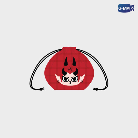 FANDAY33-011 DOMIIA CHARACTER DRAWSTRING BAG