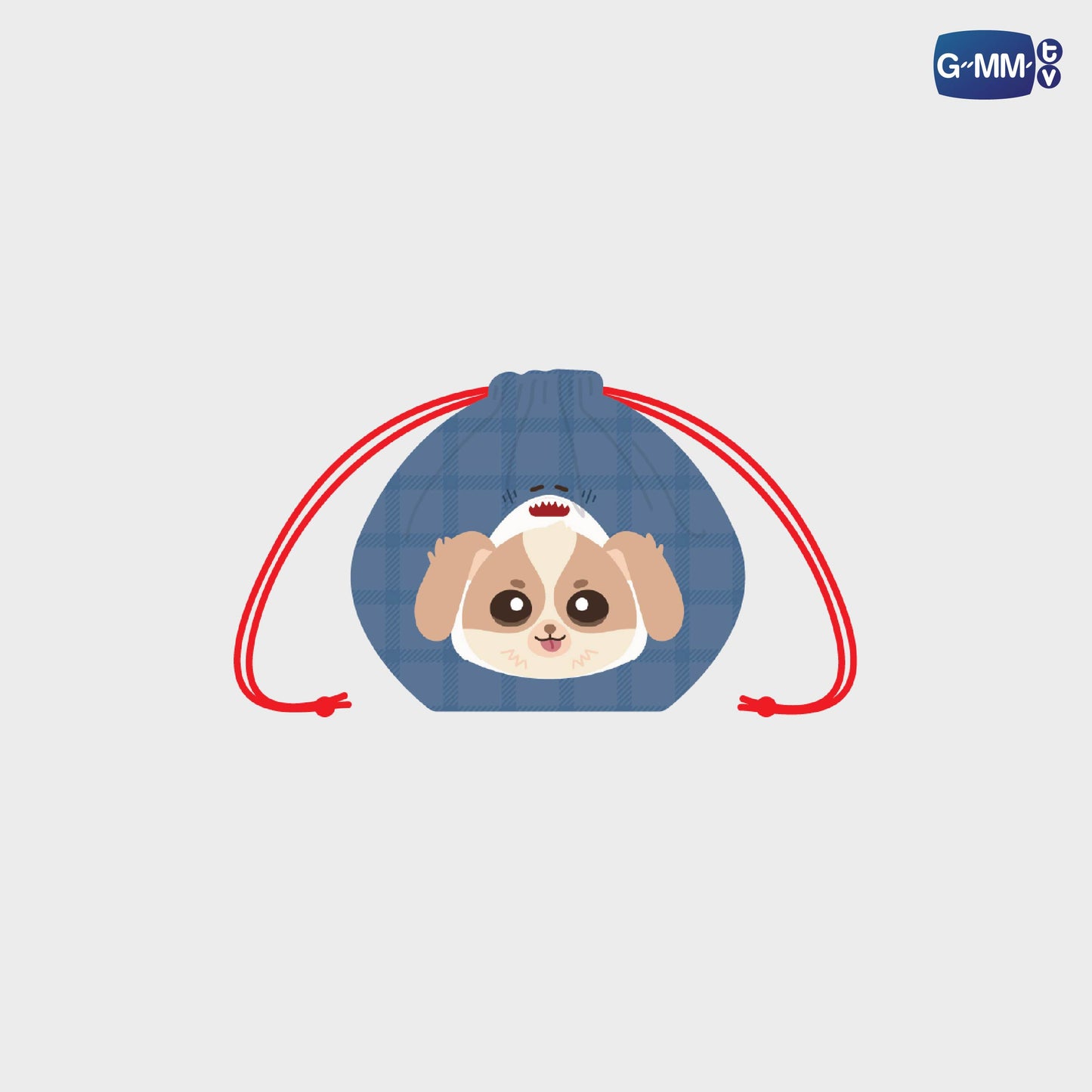 JPMY26-170 WESLEY GMMTV FANDOM CHARACTER DRAWSTRING BAG