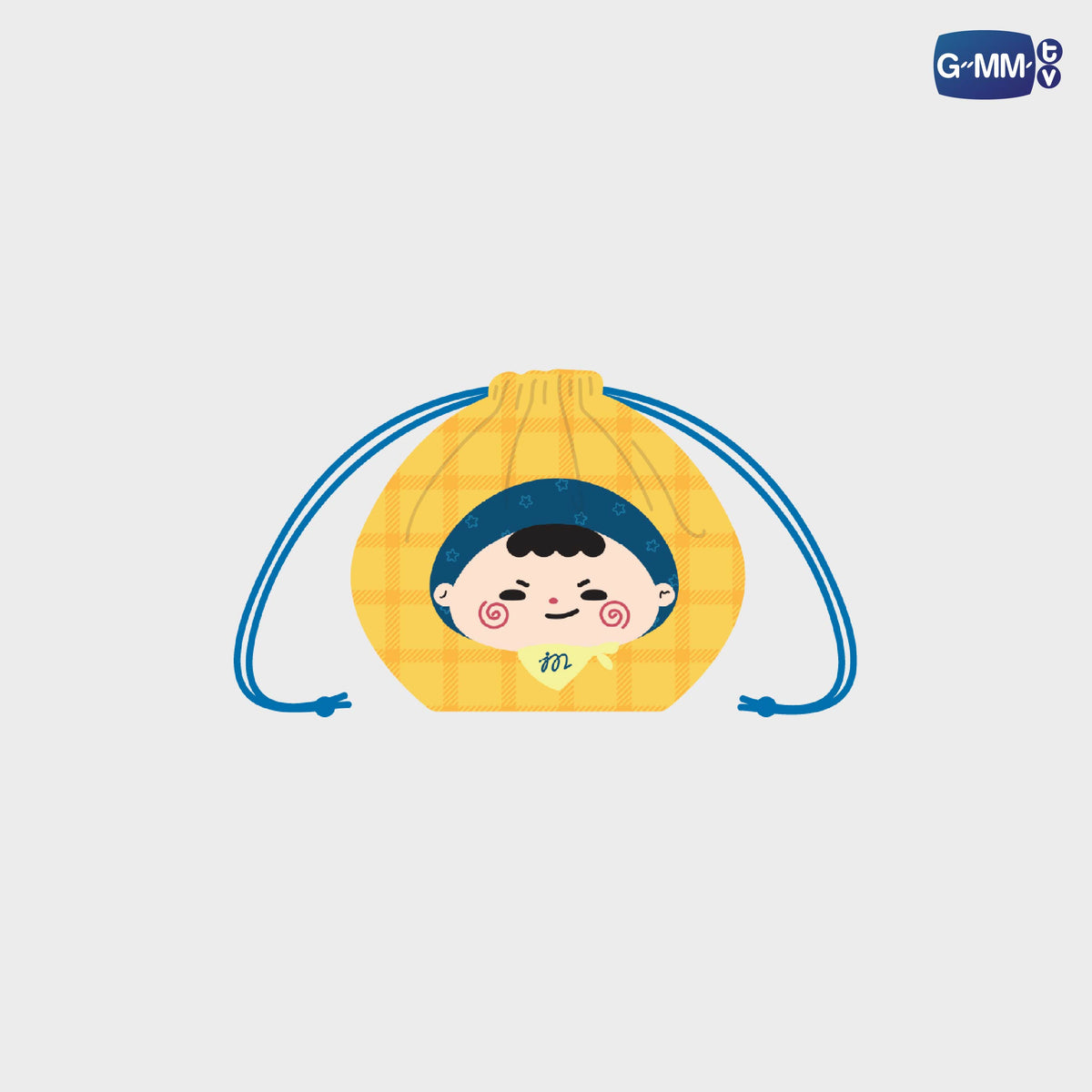 FANDAY36-029 JUMMO CHARACTER DRAWSTRING BAG