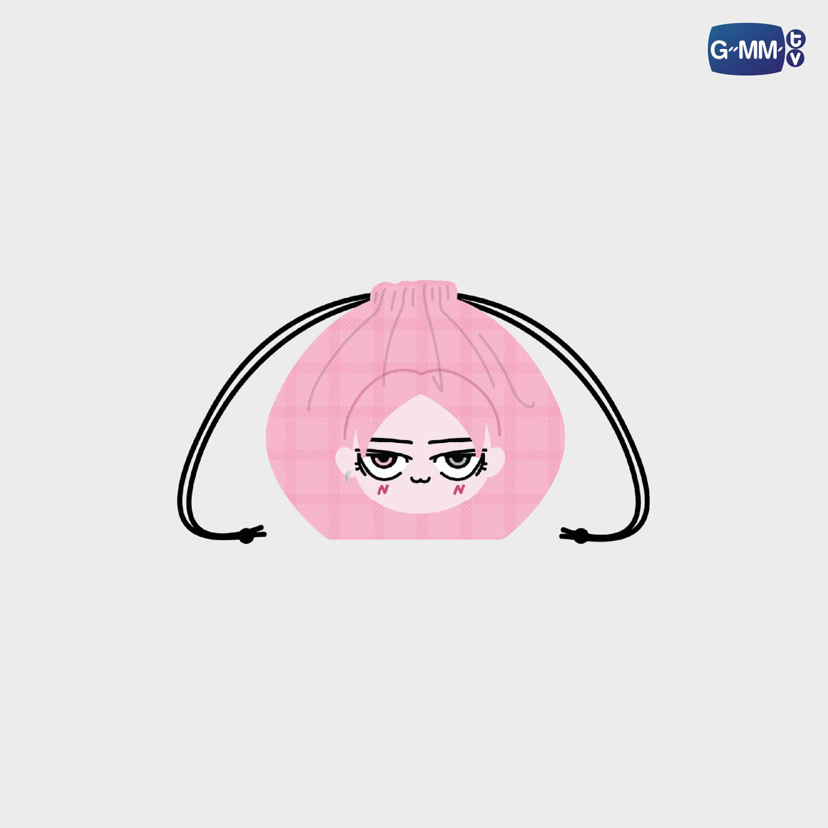 FANDAY36-032 NEONA CHARACTER DRAWSTRING BAG