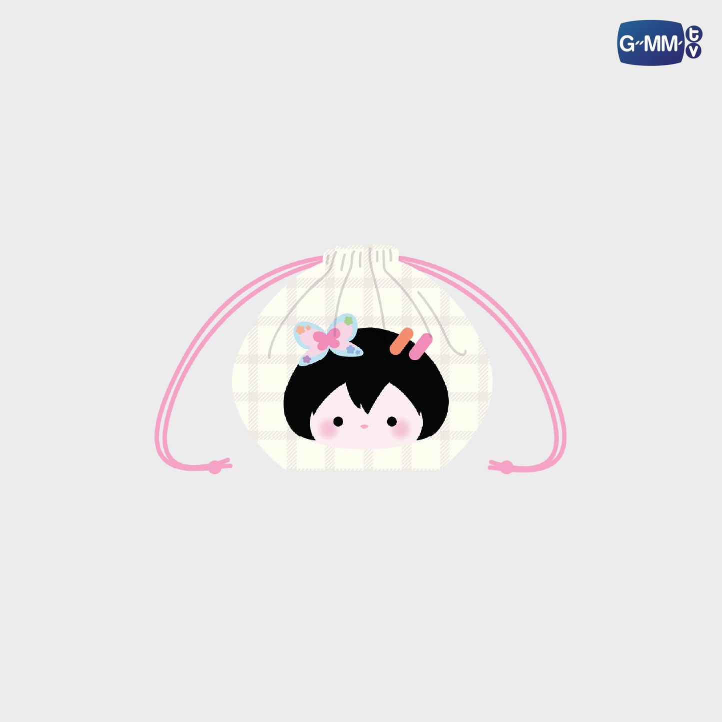 JPMY26-179 ANY GMMTV FANDOM CHARACTER DRAWSTRING BAG