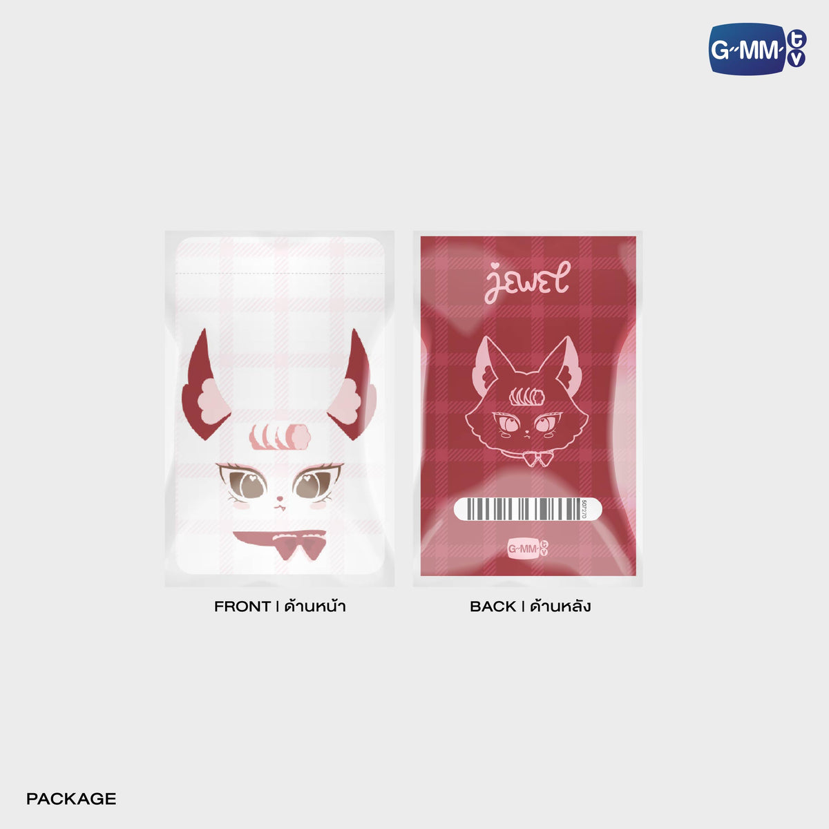 FANDAY36-030 JEWEL CHARACTER DRAWSTRING BAG