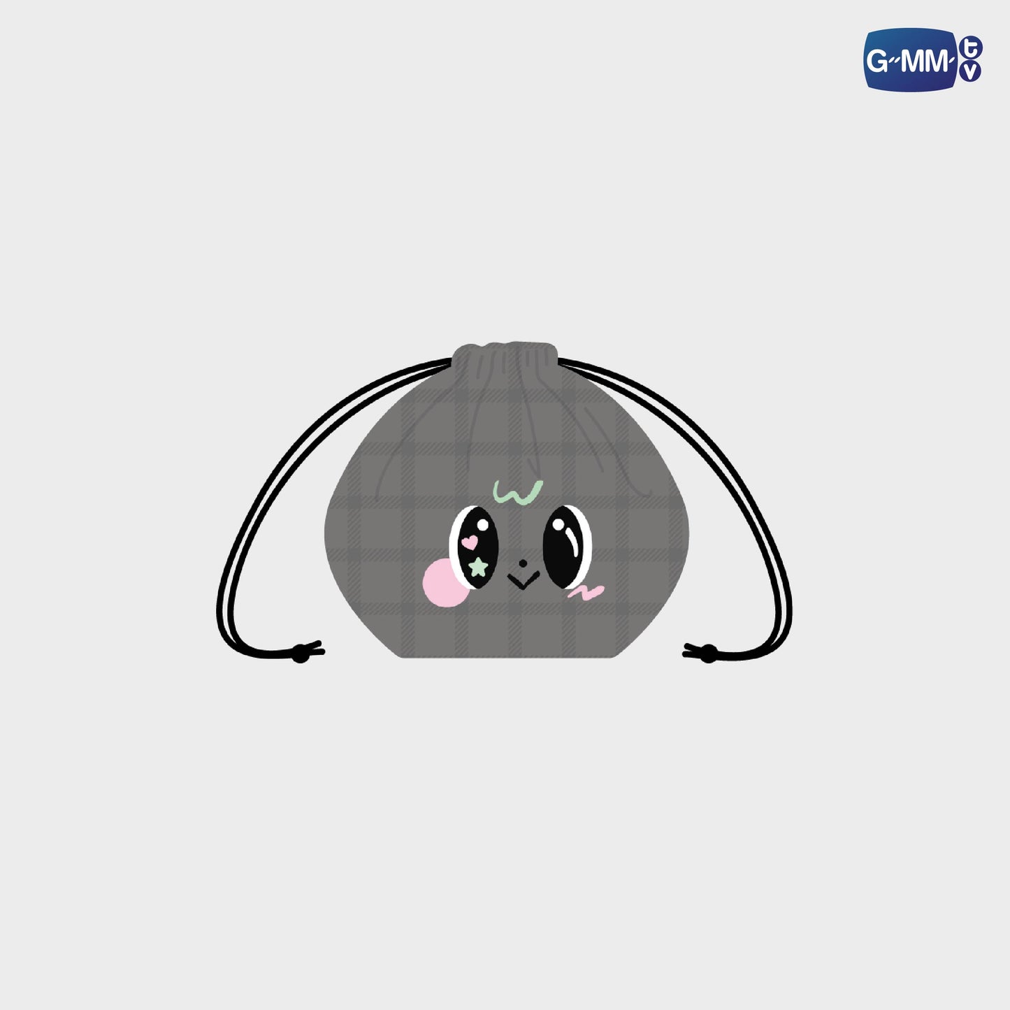 JPMY26-182 METAA GMMTV FANDOM CHARACTER DRAWSTRING BAG