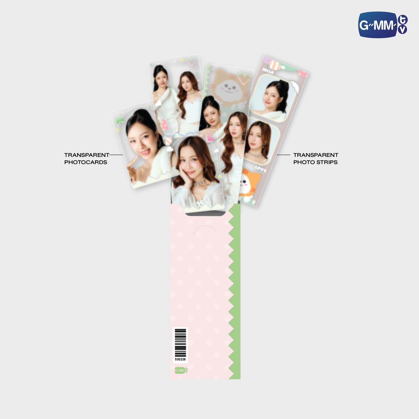 HKD26-107 MILKLOVE | TRANSPARENT PHOTOSET