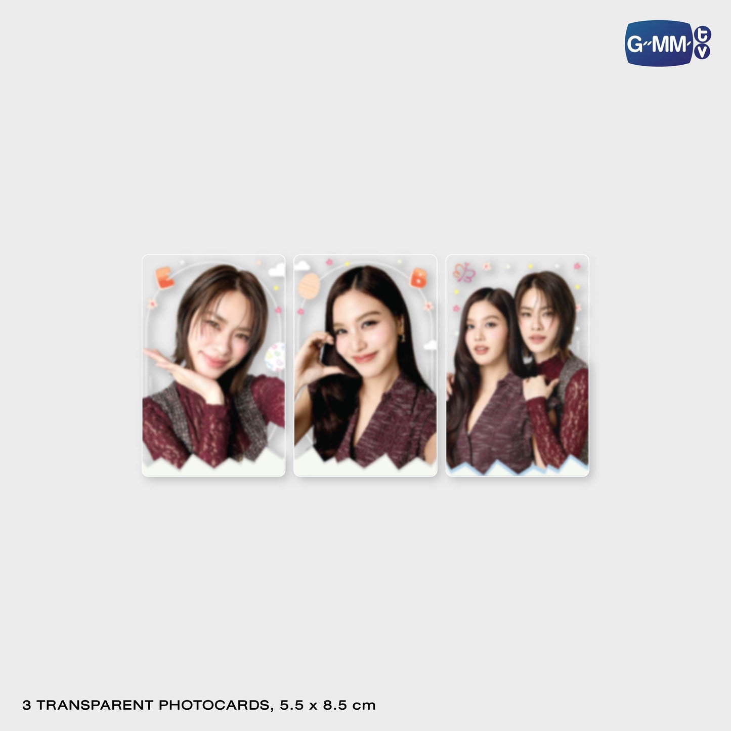 HKD26-109 EMIBONNIE | TRANSPARENT PHOTOSET