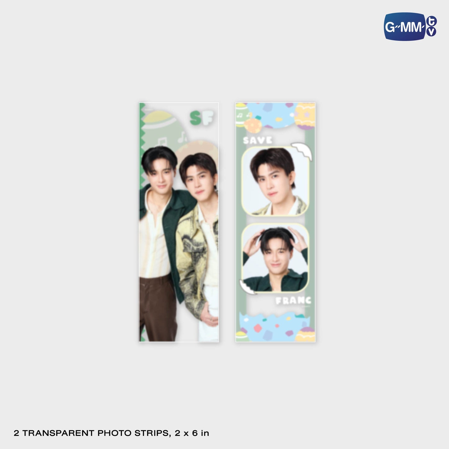 HKD26-105 SAVEFRANC | TRANSPARENT PHOTOSET