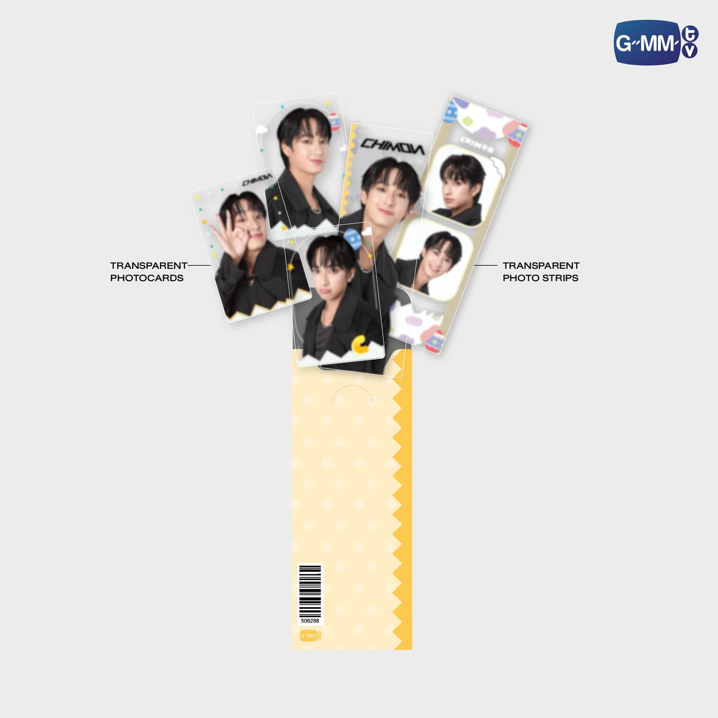 HKD26-121 CHIMON | TRANSPARENT PHOTOSET