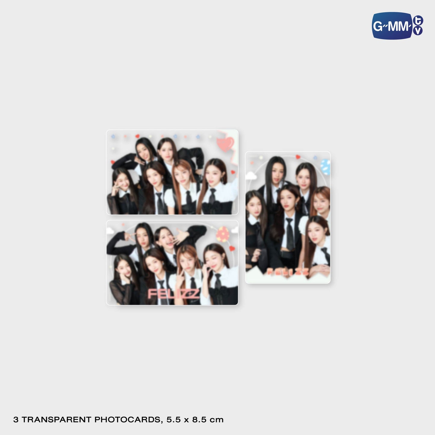 HKD26-124 FELIZZ | TRANSPARENT PHOTOSET