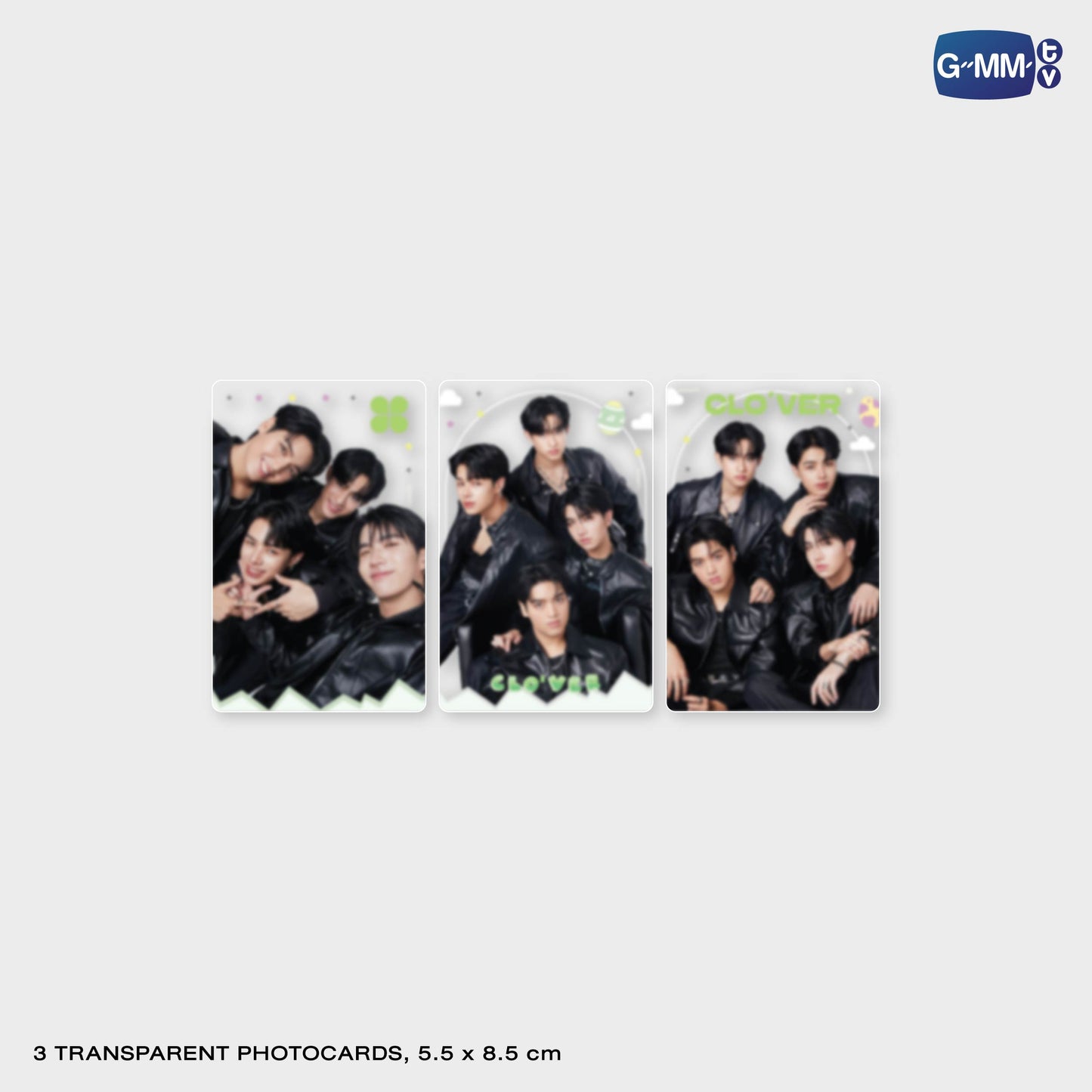 HKD26-125 CLO'VER | TRANSPARENT PHOTOSET