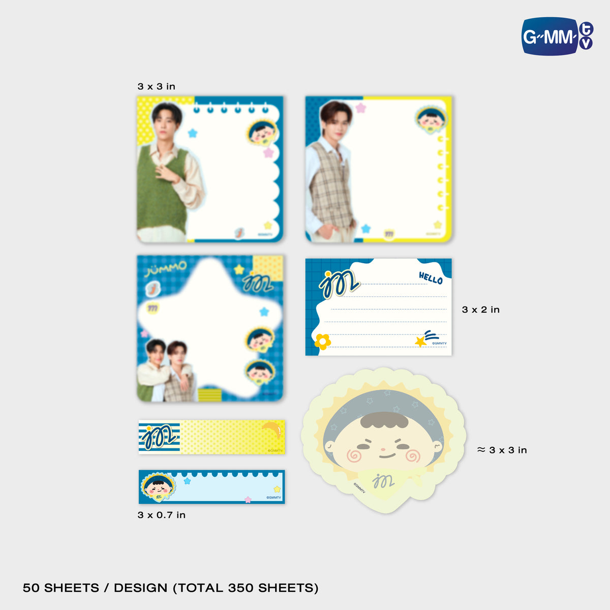 FANDAY36-076 JUMMO NOTEPAD SET