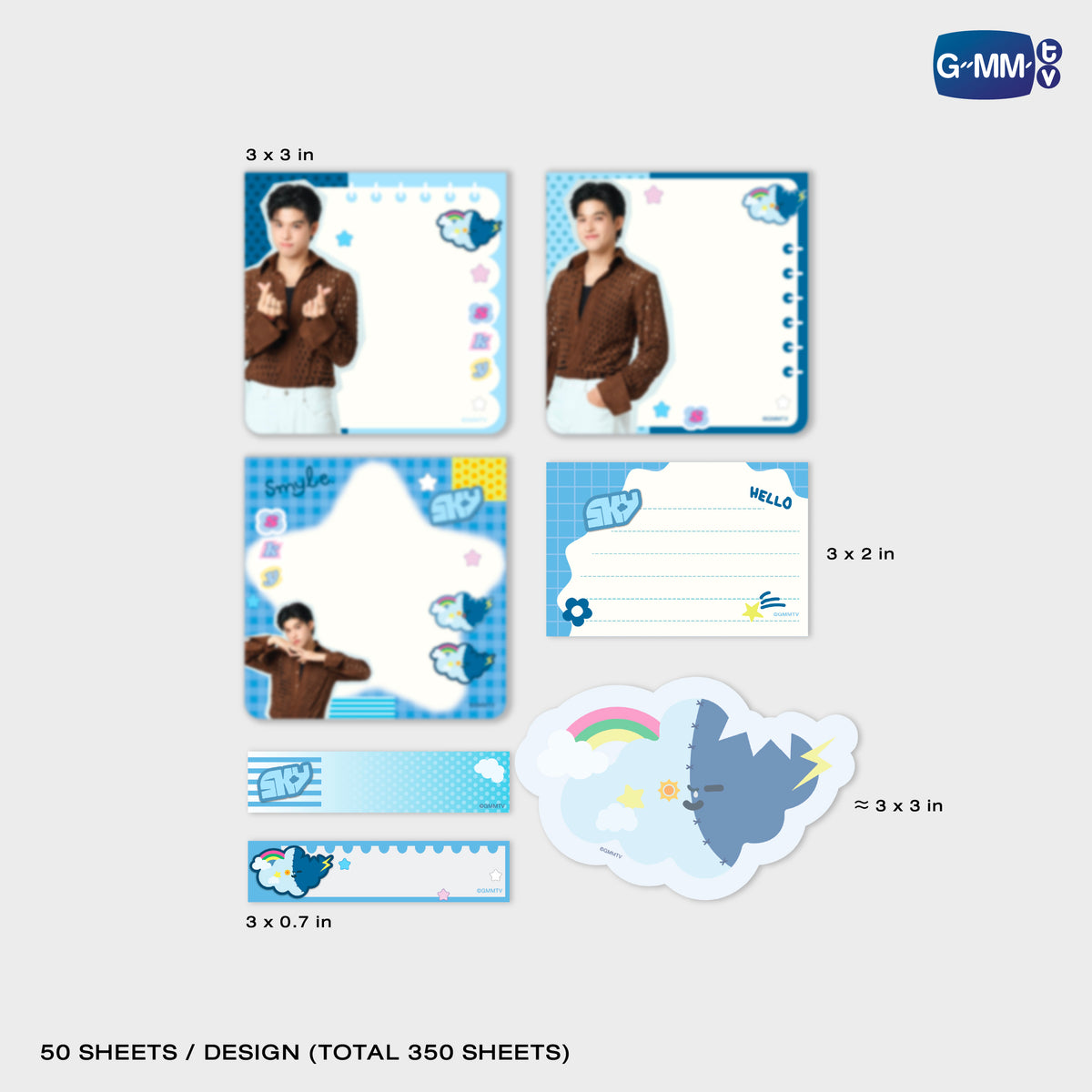 FANDAY36-077 SMYLE NOTEPAD SET