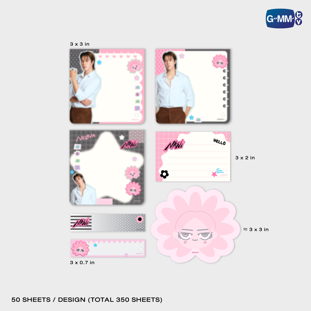 FANDAY36-078 NEONA NOTEPAD SET
