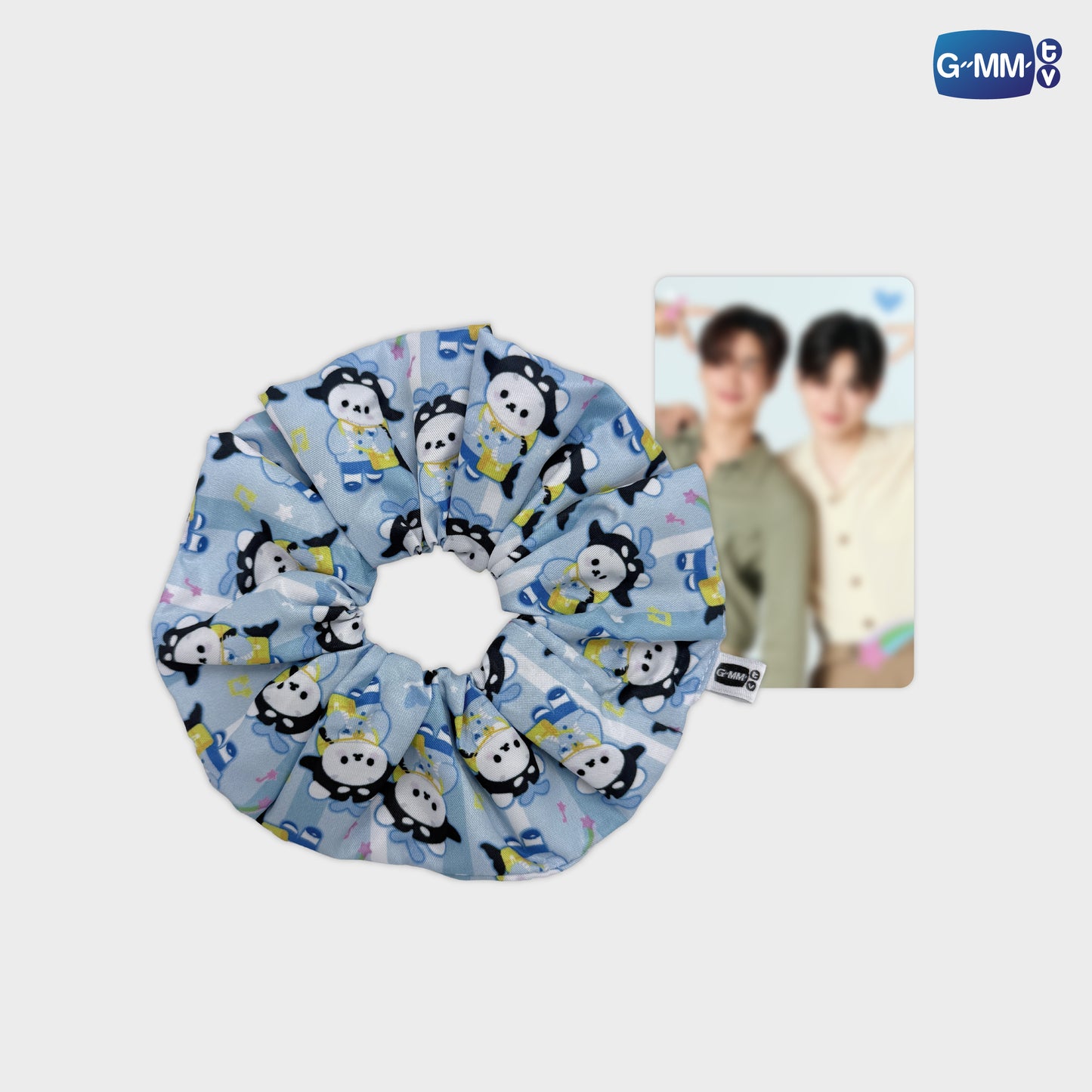 JPMY26-394 POLCASAN CHARACTER HAIR SCRUNCHIE
