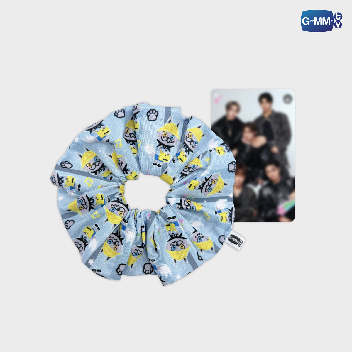 LYKNOS26-037 LYKYOU CHARACTER HAIR SCRUNCHIE