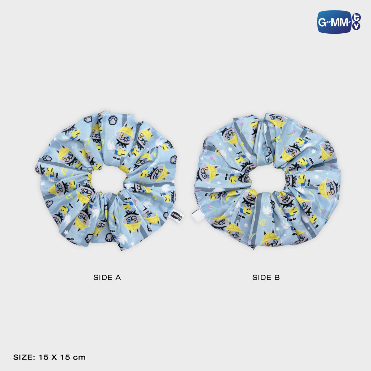 LYKNOS26-037 LYKYOU CHARACTER HAIR SCRUNCHIE