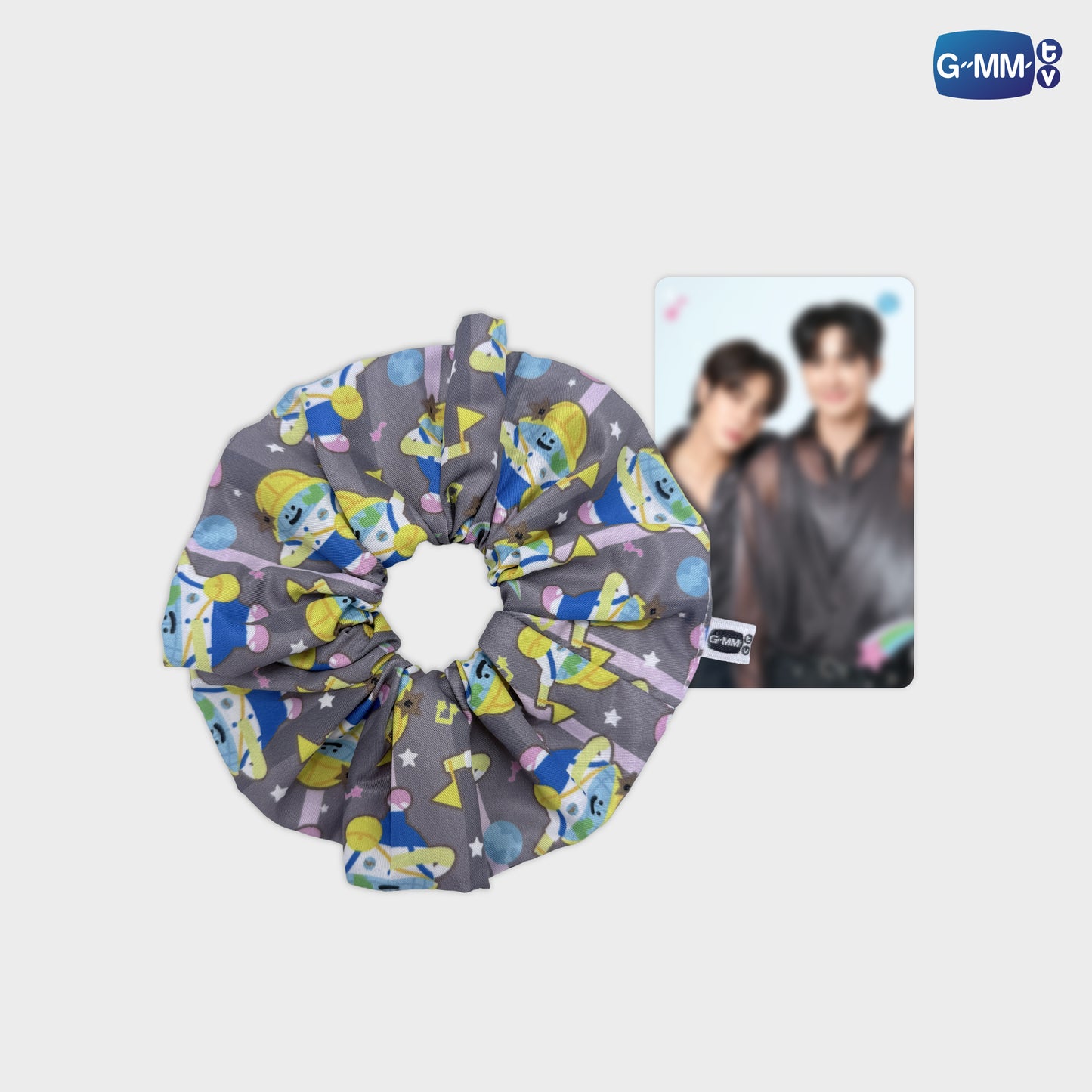JPMY26-395 MR. SATURNWORLD CHARACTER HAIR SCRUNCHIE
