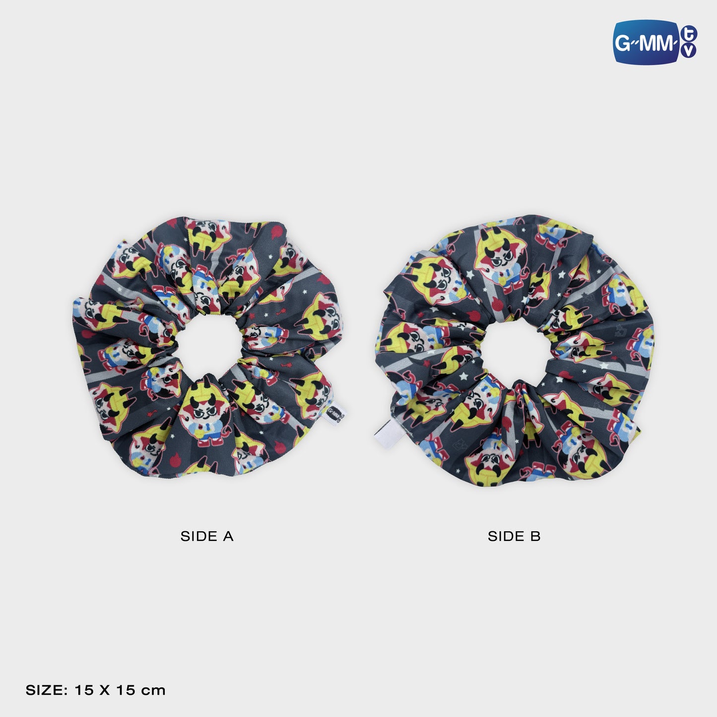 JPMY26-405 DOMIIA CHARACTER HAIR SCRUNCHIE