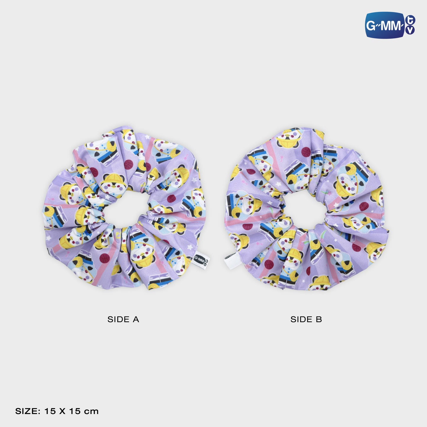 JPMY26-408 GUINZLY CHARACTER HAIR SCRUNCHIE