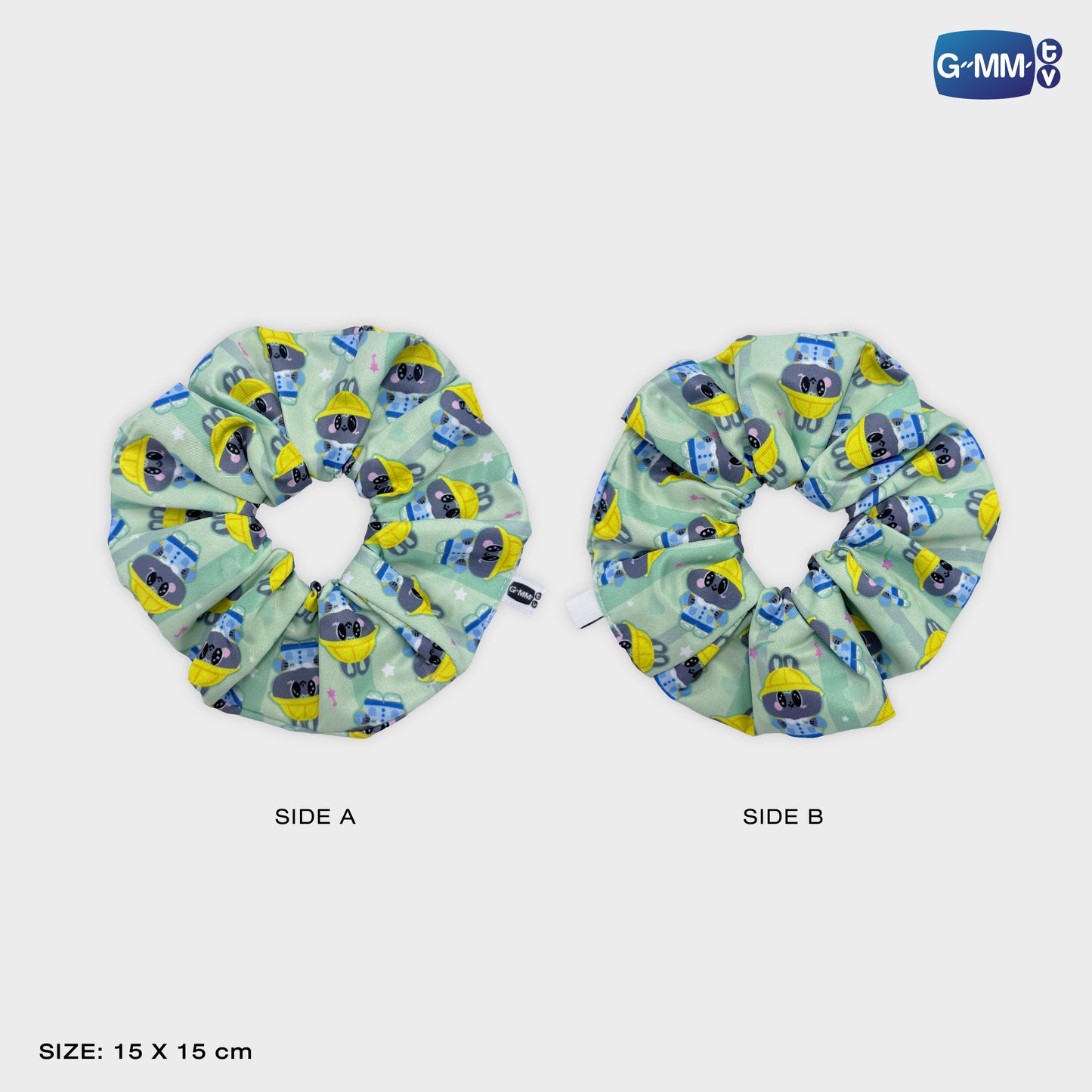 JPMY26-414 METAA CHARACTER HAIR SCRUNCHIE